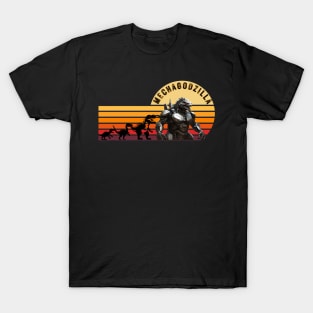 MechaGodzilla-Retro Vintage-Dinosaur Evolution gift T-Shirt